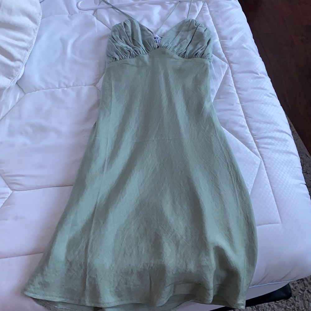 Green dress